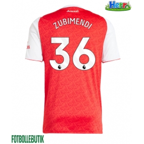 Arsenal Martin Zubimendi #36 Hemmatröja 2025-26 Kortärmad